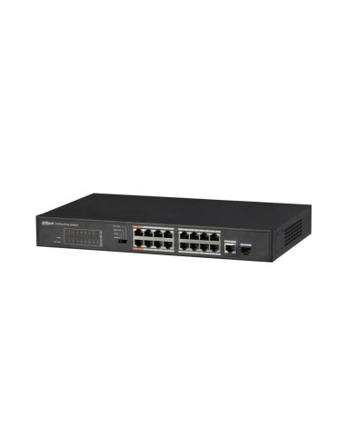 Switch dahua dh - pfs3117 - 16et - 135 16 puertos gigabit ethernet 1 puerto sfp