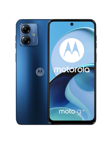 Movil motorola moto g14 6.5pulgadas 4gb 128gb sky blue