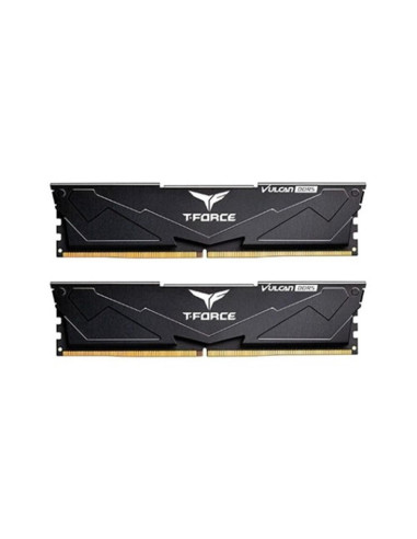 Memoria ram teamgroup t - force vulcan negro ddr5 2x16gb 32gb cl40