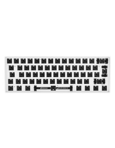 Teclado gaming sharkoon sgk50 s4 berebone iso white