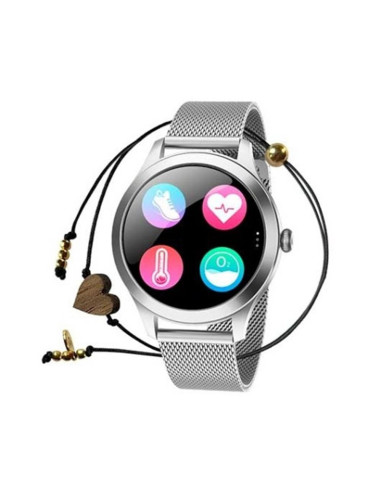 Smartwatch maxcom fw42 silver 1.09pulgadas