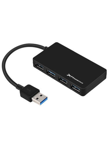 Hub phoenix usb 4 puertos usb 3.0 portatil