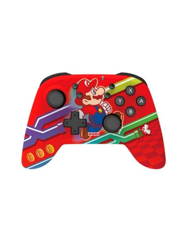 Gamepad hori nintendo switch super mario bros edicion especial inalambrico rojo