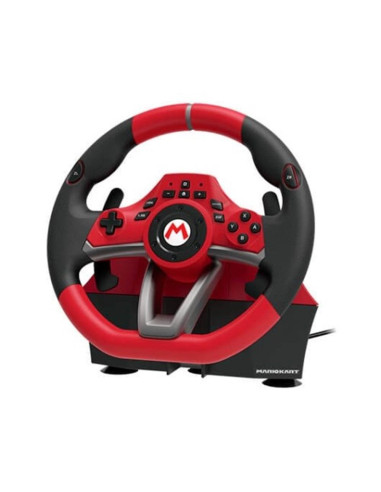 Volante hori mario kart racing wheel pro deluxe para nintendo switch y pc