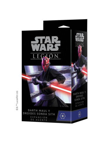 Juego de mesa star wars legión: darth maul & droides sonda sith pegi 14