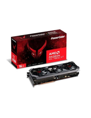 Tarjeta grafica powercolor amd radeon rx 7800 xt red devil 16gb gddr6