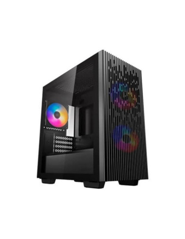 Caja ordenador gaming deepcool matrexx 40 3f m - atx argb cristal templado negro