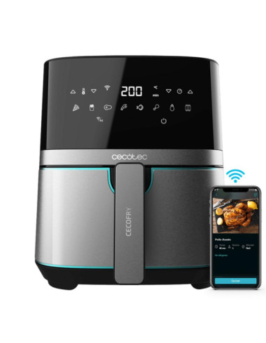 Airfryer cecotec cecofry full inox 5500 connected 1700w 5.5l