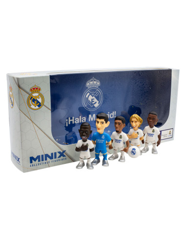 Pack 5 figuras minix pack real madrid 7 cm