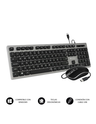 Teclado + raton subblim subkbc - ceke50