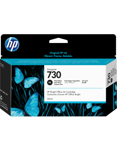 Cartucho tinta hp 730 negro