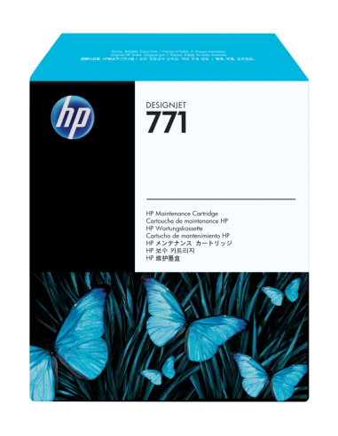 Tinta hp 771 mantenimiento color