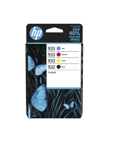 Pack cartucho tinta hp 932 y 933 pack 4