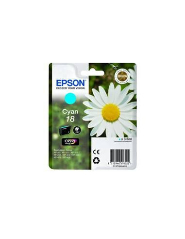 Cartucho tinta epson t180240 cian xp - 102 - 205 - 305 - 405 - 30 - margarita