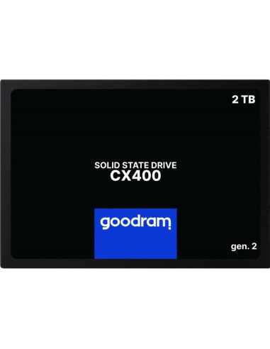 Disco duro interno ssd goodram cx400 2tb 2.5pulgadas sata3