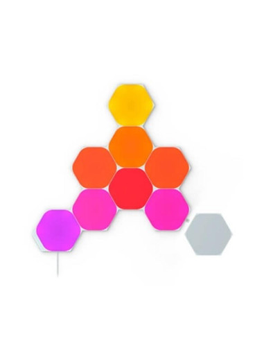 Panel led nanoleaf shapes hexagons starter kit 9pk