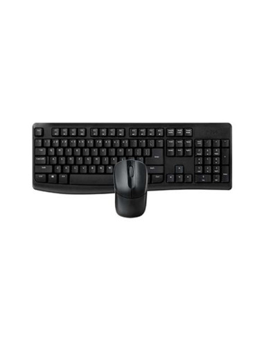 Teclado + raton rapoo x1800pro negro inalambrico