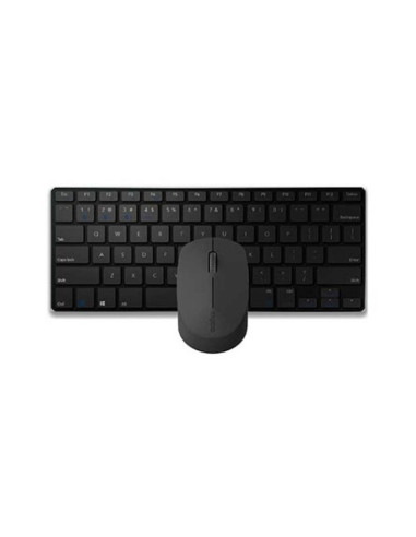 Teclado + raton rapoo 9000m negro inalambrico