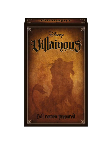 Juego de mesa ravensburger disney villainous evil comes prepared