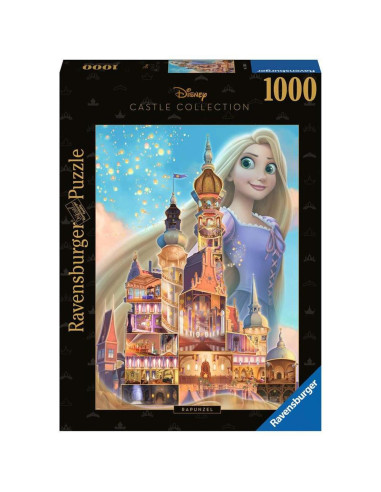 Puzzle ravensburger disney castles -  rapunzel 1000 piezas