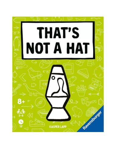 Juego de mesa ravensburger that's not a hat 2: pop culture