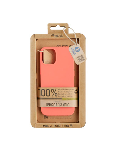 Funda muvit recycletek para apple iphone 12 mini living coral