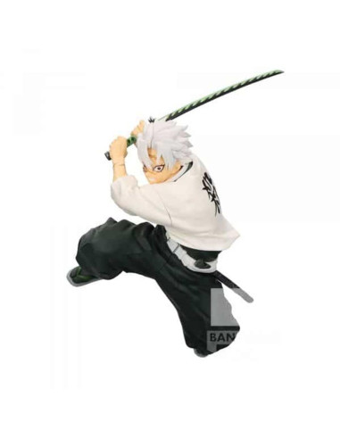 Figura banpresto demon slayer kimetsu no yaiba vibration stars sanemi shinazugawa 14cm