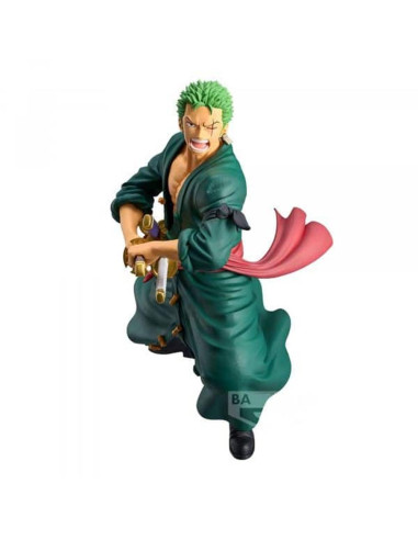 Figura banpresto one piece grandista zoro roronoa 22cm