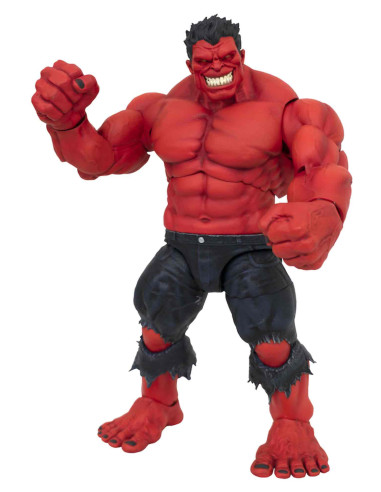 Figura diamond select toys marvel red hulk