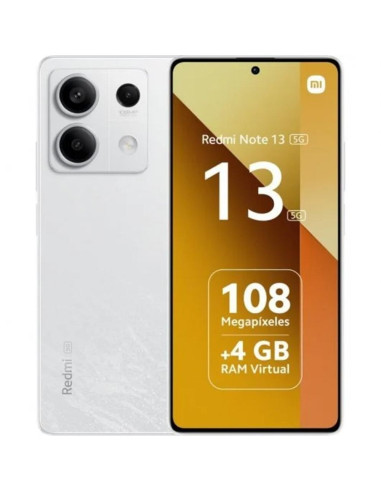 Movil xiaomi redmi note 13 5g 6 - 128gb blanco