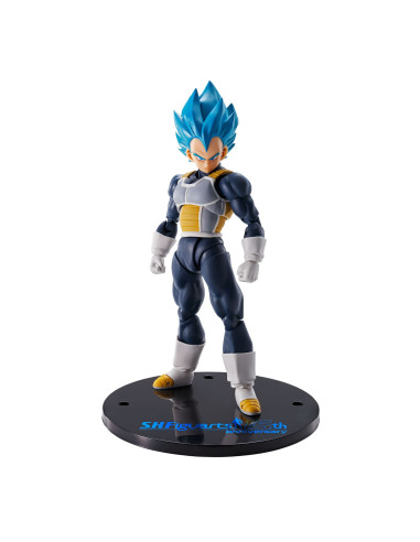 Figura tamashii nations sh figuart dragon ball super saiyan god super saiyan vegeta 15th aniversario