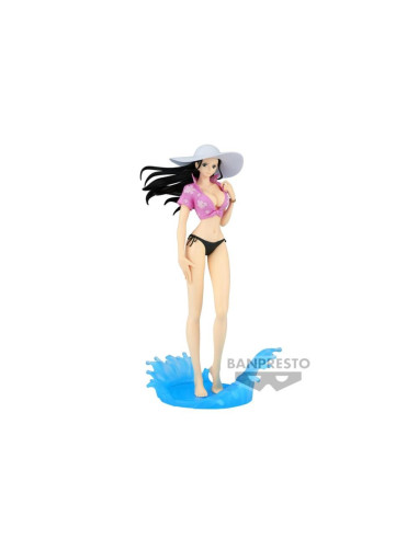 Figura banpresto: one piece glitter and glamours splash style nico robin