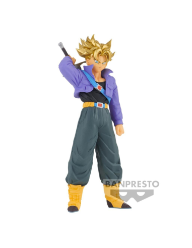 Figura banpresto: dragon ball z blood of the saiyans trunks super saiyan