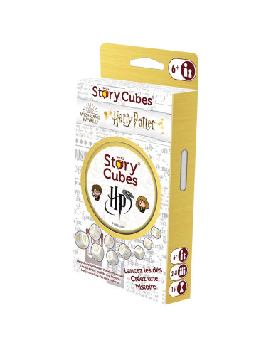 Juego de mesa story cubes harry potter blister eco pegi 8