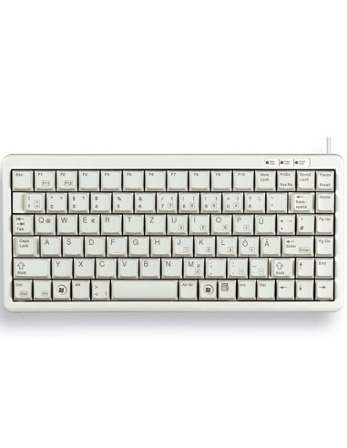 Teclado cherry g84 - 4100 usb blanco