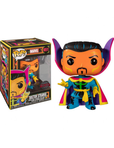 Funko pop marvel black light doctor strange edicion especial multicolor 48848