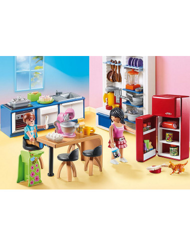 Playmobil casa de muñecas cocina