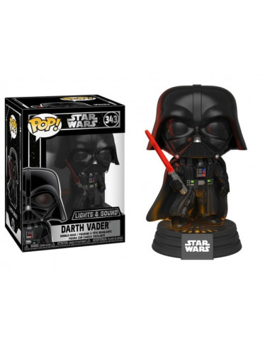 Funko pop star wars darth vader electronico luz