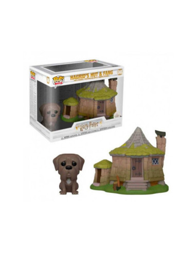 Funko pop harry potter cabaña de hagrid con perro fang 44230