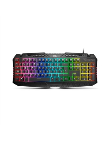 Teclado gaming krom kyra rgb usb