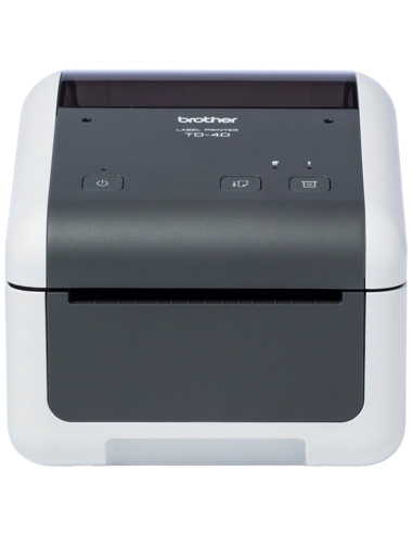 Impresora de etiquetas y tickets brother td4410d termica directa -  64mb flash ram -  256mb ram -  usb 2.0