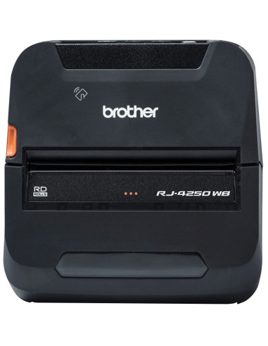 Impresora de etiquetas y tickets portatil brother rj4250wb 64mb flash ram -  256mb ram -  usb - b -  wifi -  bluetooth