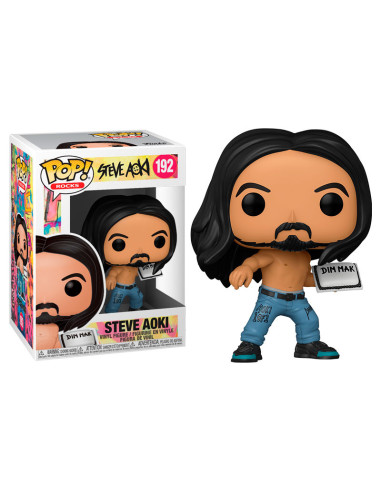 Funko pop estrellas de la musica steve aoki con tarta 53765