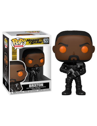 Funko pop cine fast & furious hobbs & shaw brixton con ojos naranjas 47754