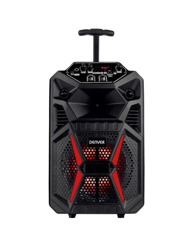 Altavoz bluetooth trolley denver tsp - 120 - 8w rms