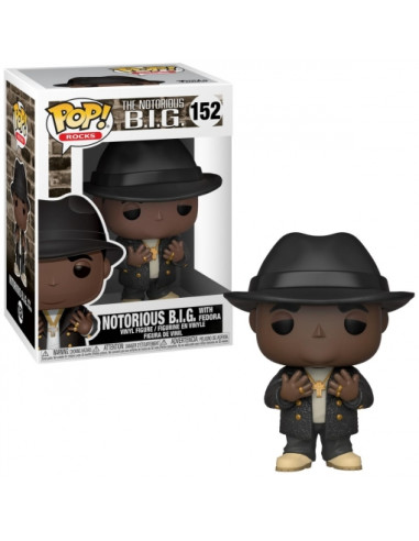 Funko pop estrellas de la musica biggie notorious big con fedora 45430