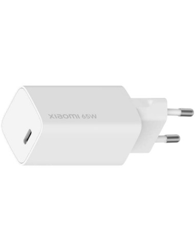 Cargador de pared xiaomi mi fast charger -  usb tipo c - carga rapida -  65w