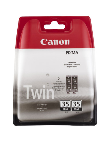 Multipack canon pgi - 35 negro 2 unidades