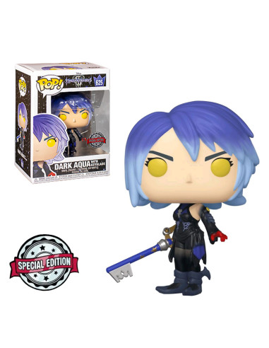 Funko pop kingdom hearts 3 aqua oscura llave espada edicion especial exclusivo 42958