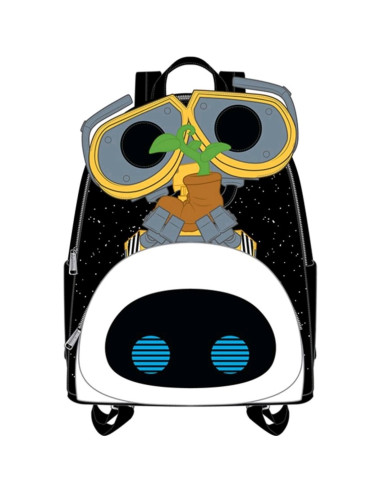 Mochila longefly disney pixar wall - e y eva